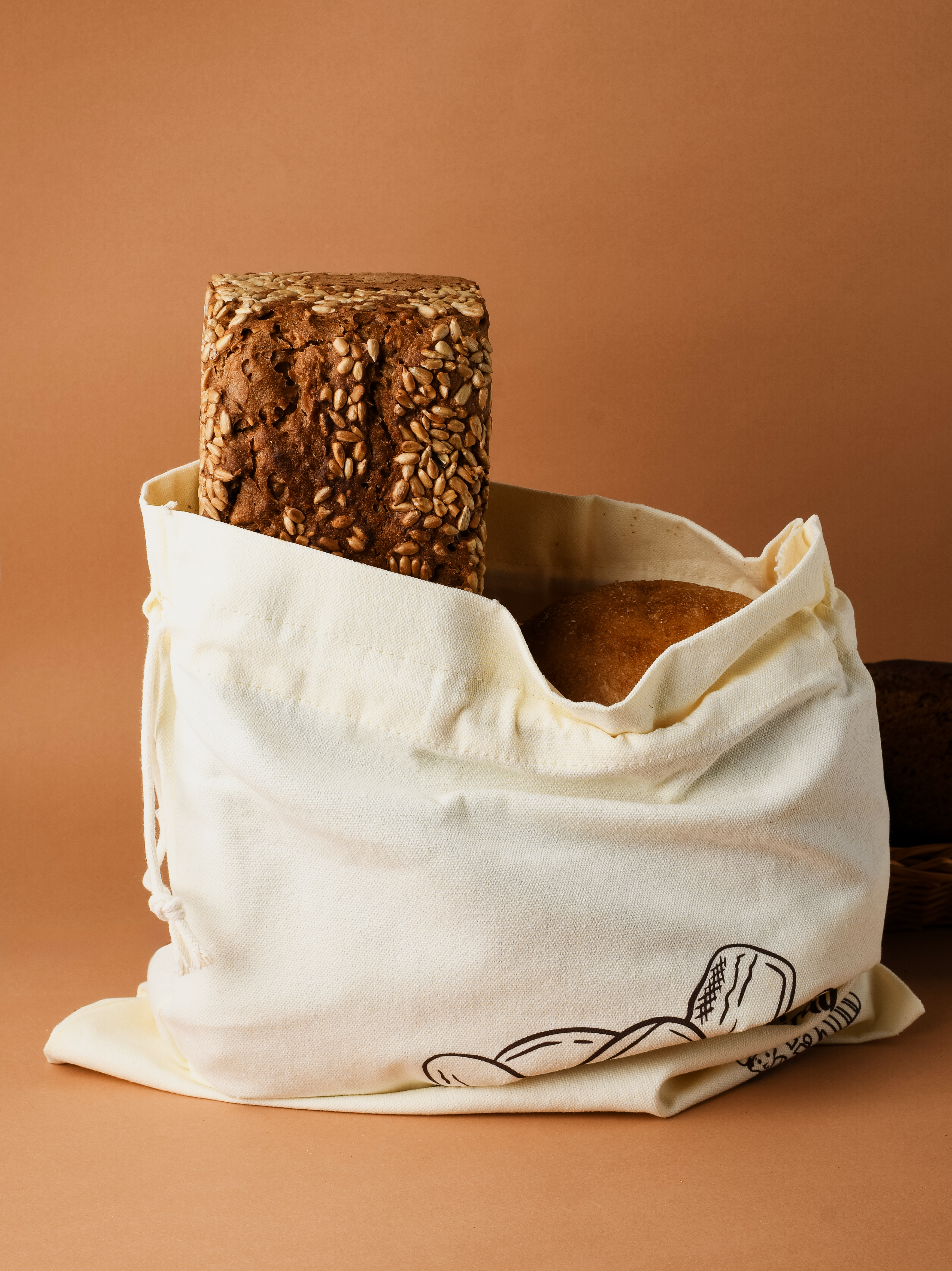 Мішечок для хліба 35х45 см